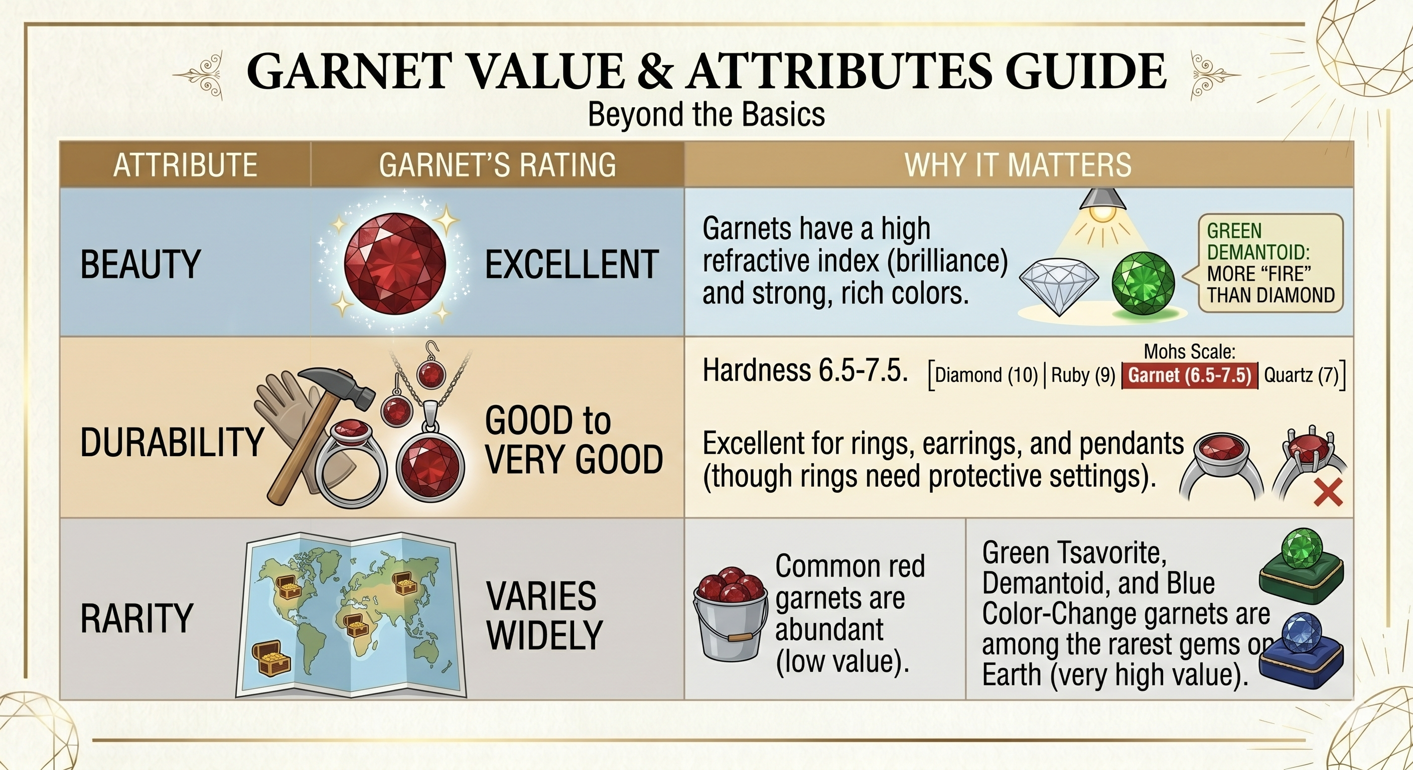professionals value stones